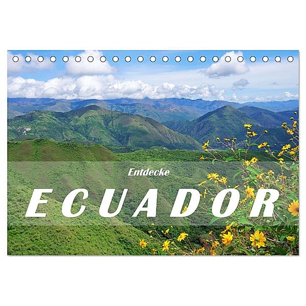 Entdecke Ecuador (Tischkalender 2025 DIN A5 quer), CALVENDO Monatskalender, Calvendo, Askson Vargard