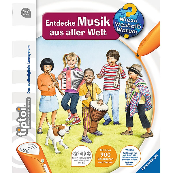 Entdecke Musik aus aller Welt / Wieso? Weshalb? Warum? tiptoi® Bd.16, Inka Friese