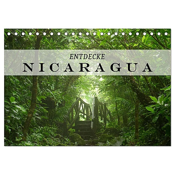 Entdecke Nicaragua (Tischkalender 2024 DIN A5 quer), CALVENDO Monatskalender, Calvendo, Askson Vargard
