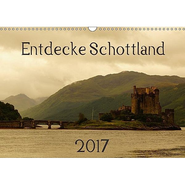 Entdecke Schottland (Wandkalender 2017 DIN A3 quer), Anke Grau