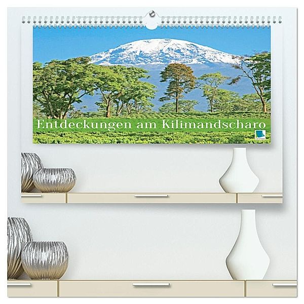 Entdeckungen am Kilimandscharo (hochwertiger Premium Wandkalender 2025 DIN A2 quer), Kunstdruck in Hochglanz, Calvendo