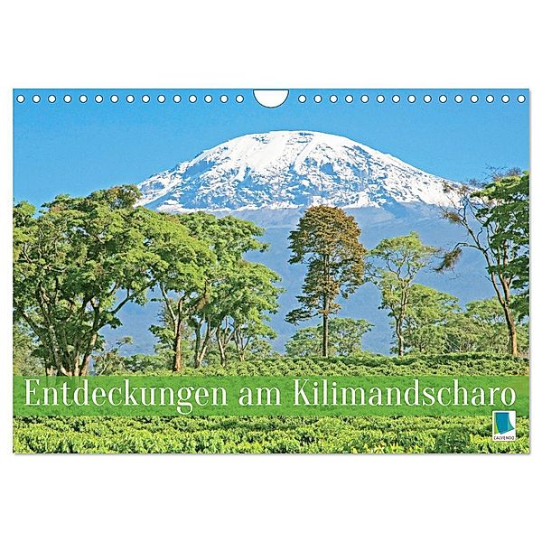 Entdeckungen am Kilimandscharo (Wandkalender 2025 DIN A4 quer), CALVENDO Monatskalender, Calvendo