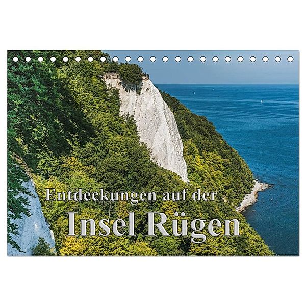 Entdeckungen auf der Insel Rügen (Tischkalender 2024 DIN A5 quer), CALVENDO Monatskalender, Gunter Kirsch