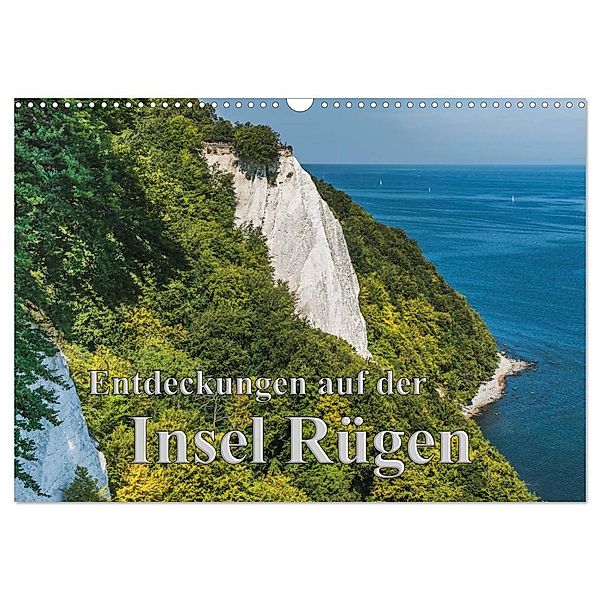 Entdeckungen auf der Insel Rügen (Wandkalender 2024 DIN A3 quer), CALVENDO Monatskalender, Gunter Kirsch