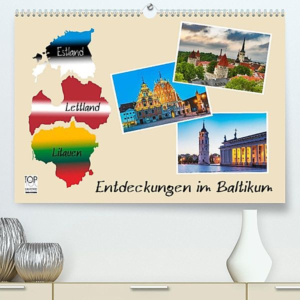 Entdeckungen im Baltikum (Premium, hochwertiger DIN A2 Wandkalender 2023, Kunstdruck in Hochglanz), Gunter Kirsch