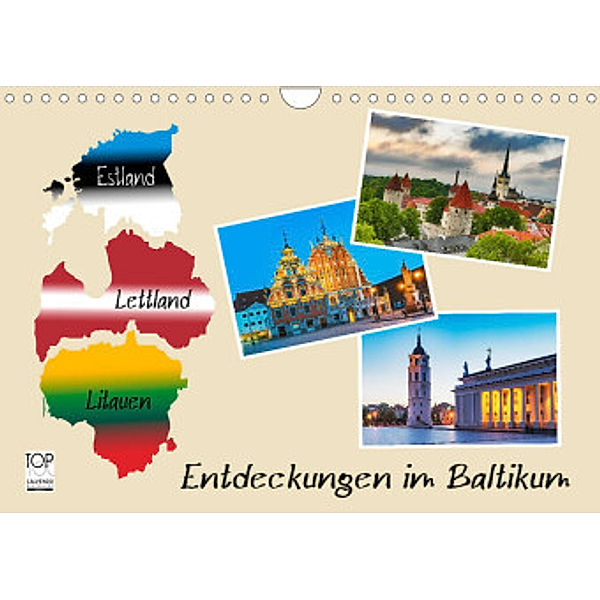 Entdeckungen im Baltikum (Wandkalender 2022 DIN A4 quer), Gunter Kirsch