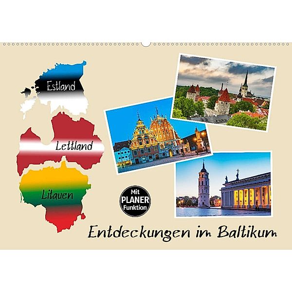 Entdeckungen im Baltikum (Wandkalender 2023 DIN A2 quer), Gunter Kirsch