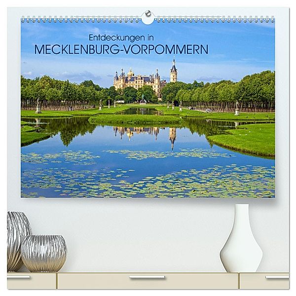 Entdeckungen in Mecklenburg-Vorpommern (hochwertiger Premium Wandkalender 2025 DIN A2 quer), Kunstdruck in Hochglanz, Calvendo, Elisabeth Schittenhelm