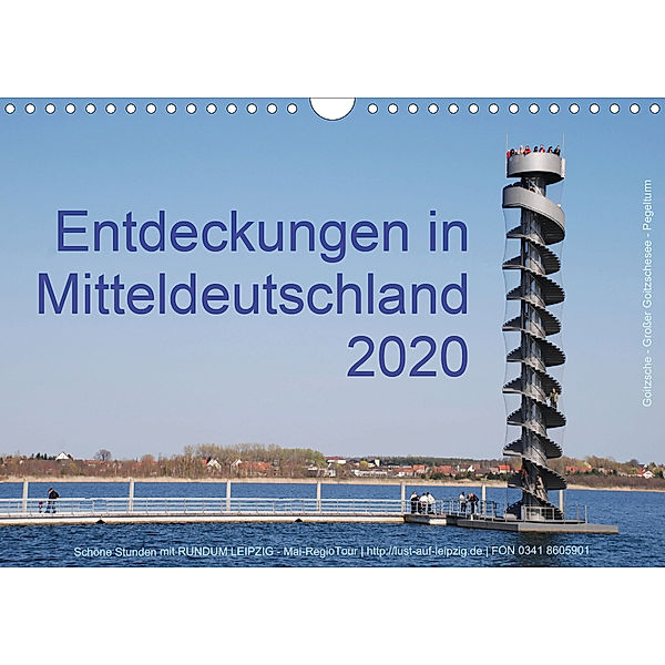 Entdeckungen in Mitteldeutschland (1) (Wandkalender 2020 DIN A4 quer), Karl Detlef Mai