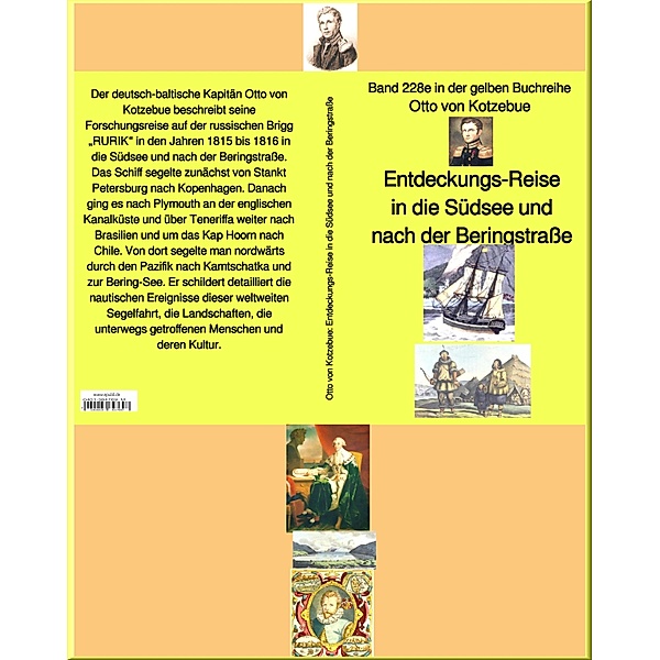 Entdeckungs-Reise in die Südsee und nach der Beringstraße -bei Jürgen Ruszkowski, Otto von Kotzebue
