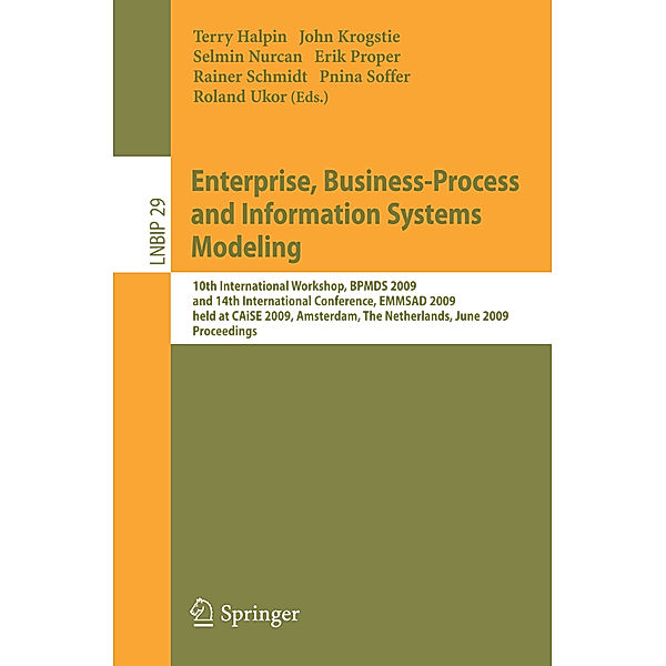 Enterprise, Business-Process and Information Systems Modeling