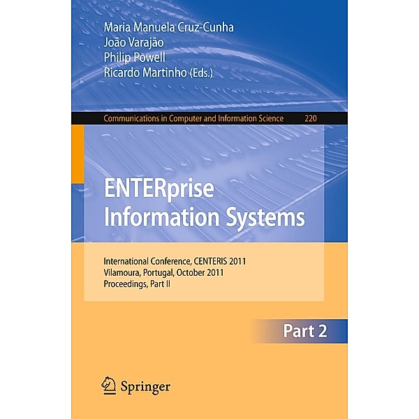 ENTERprise Information Systems / Communications in Computer and Information Science Bd.220
