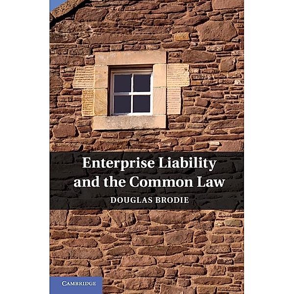 Enterprise Liability and the Common Law, Douglas Brodie