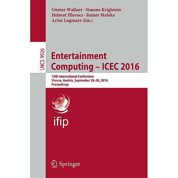 Entertainment Computing - ICEC 2016