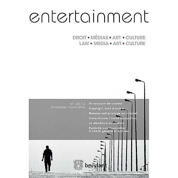 Entertainment - Droit, Médias, Art, Culture 2017/2