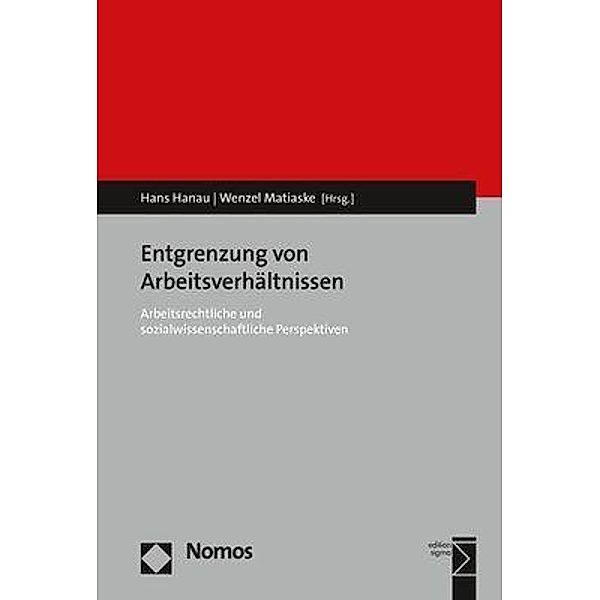 Entgrenzung von Arbeitsverhältnissen