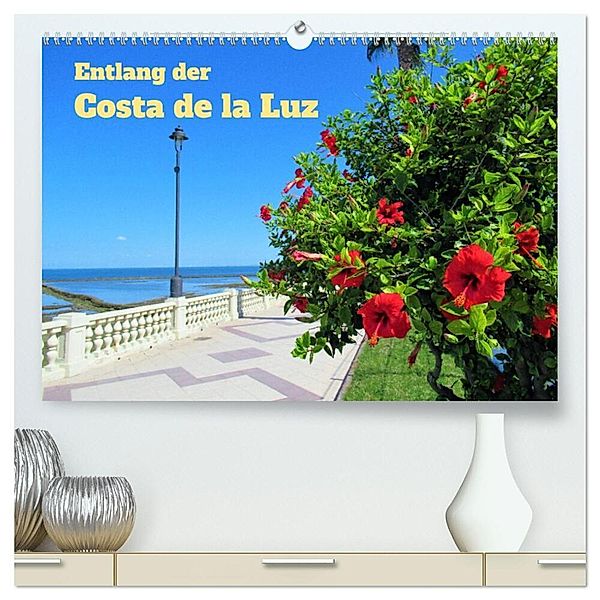 Entlang der Costa de la Luz (hochwertiger Premium Wandkalender 2024 DIN A2 quer), Kunstdruck in Hochglanz, Martin Gillner