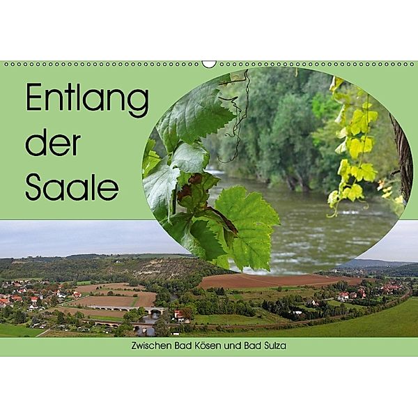 Entlang der Saale - Zwischen Bad Kösen und Bad Sulza (Wandkalender 2018 DIN A2 quer), Flori0