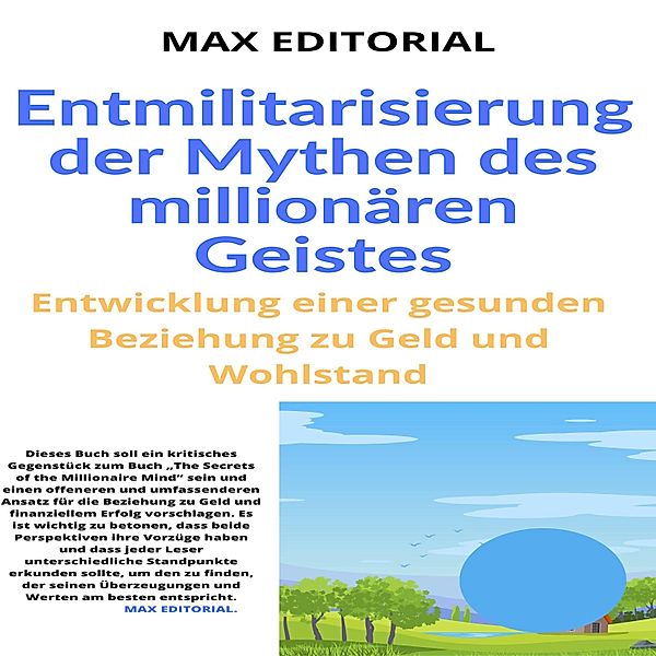 Entmilitarisierung der Mythen des millionären Geistes / GEGENPUNKTE Bd.1, Max Editorial