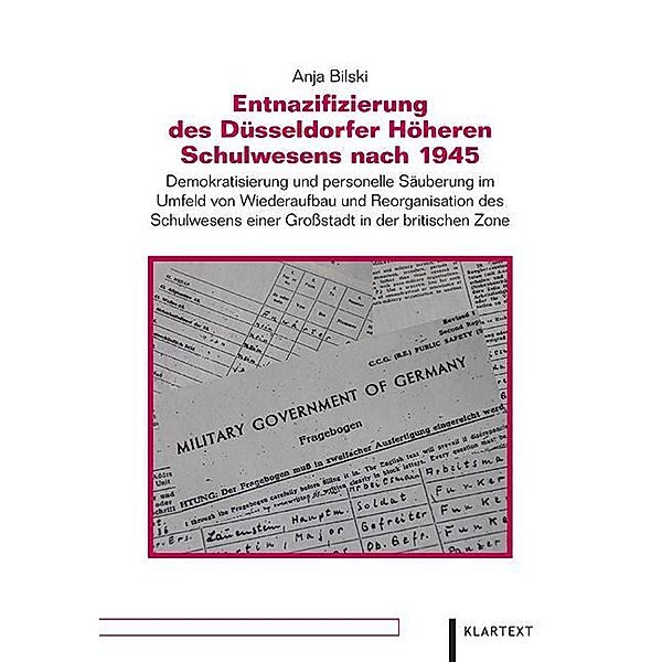 Entnazifizierung des Düsseldorfer Höheren Schulwesens nach 1945, Anja Bilski