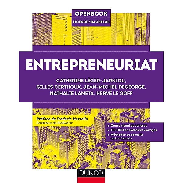 Entrepreneuriat / Openbook, Catherine Léger-Jarniou, Gilles Certhoux, Jean-Michel Degeorge, Nathalie Lameta, Hervé Le Goff