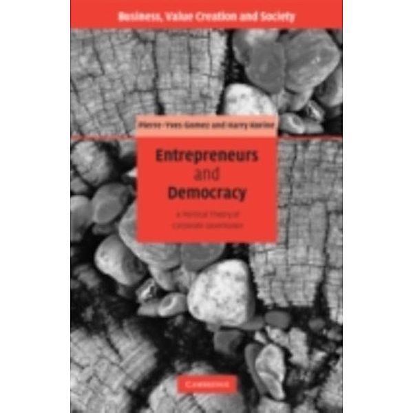 Entrepreneurs and Democracy, Pierre-Yves Gomez