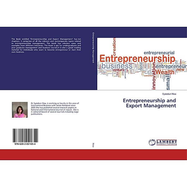 Entrepreneurship and Export Management, Syeedun Nisa