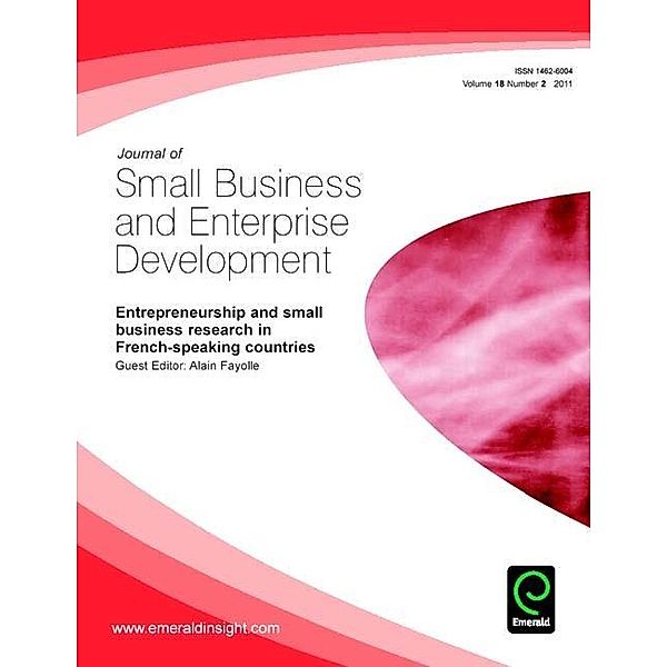 Entrepreneurship and Small Business Research in French-Speaking Countries