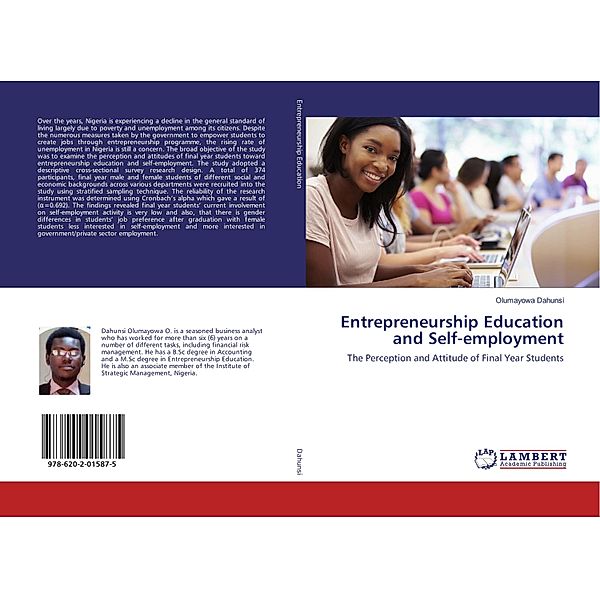 Entrepreneurship Education and Self-employment, Olumayowa Dahunsi