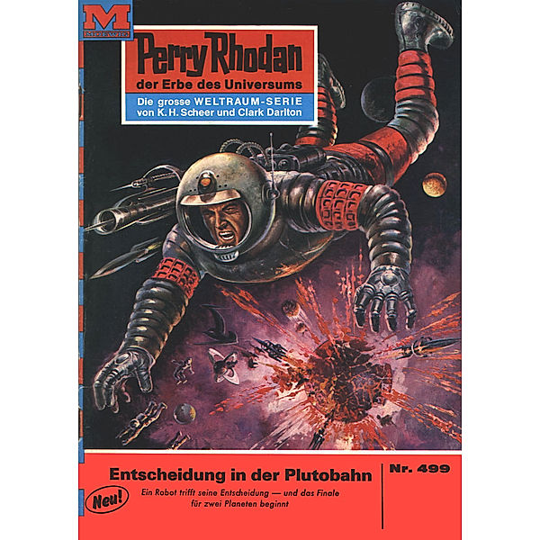 Entscheidung in der Plutobahn (Heftroman) / Perry Rhodan-Zyklus Die Cappins Bd.499, Hans Kneifel