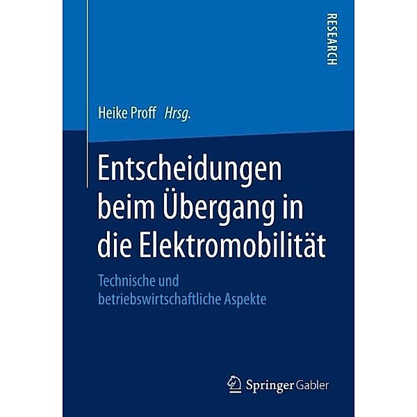 Entscheidungen beim Übergang in die Elektromobilität