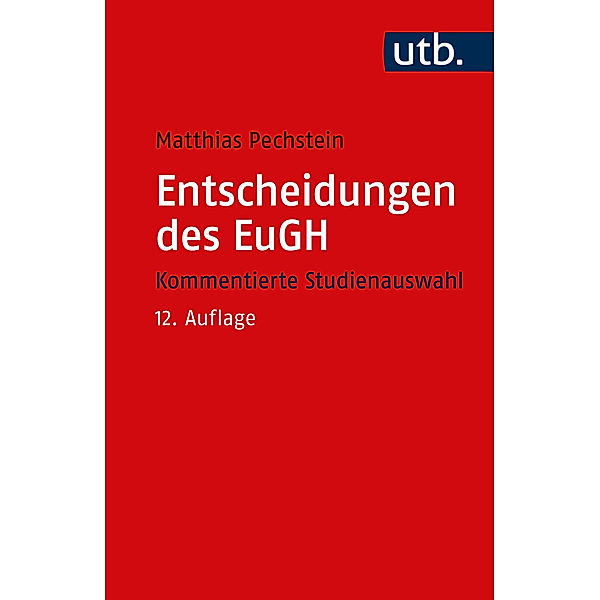 Entscheidungen des EuGH, Matthias Pechstein