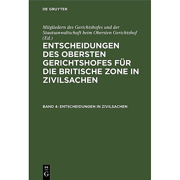 Entscheidungen in Zivilsachen