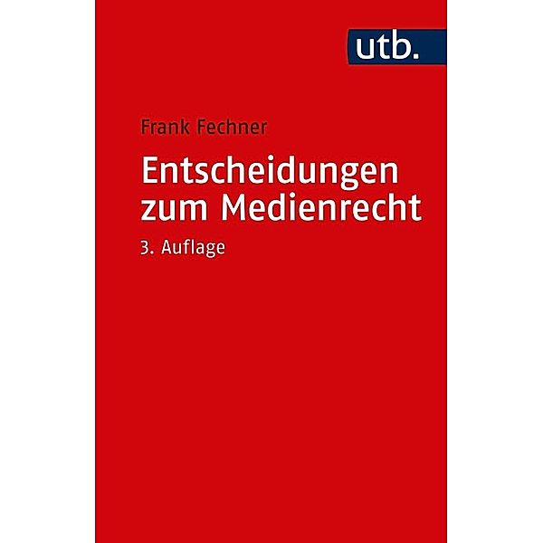 Entscheidungen zum Medienrecht, Frank Fechner