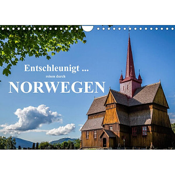 Entschleunigt ... reisen durch Norwegen (Wandkalender 2022 DIN A4 quer), Dirk Sulima