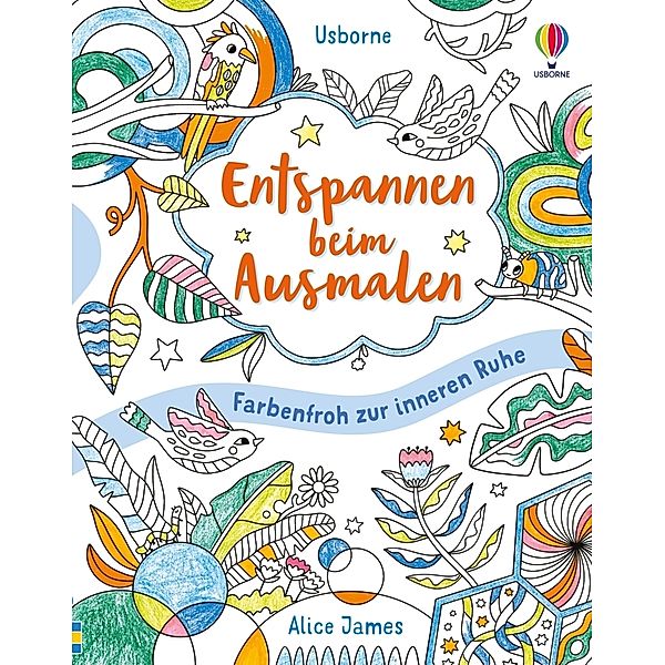 Entspannen beim Ausmalen, Alice James