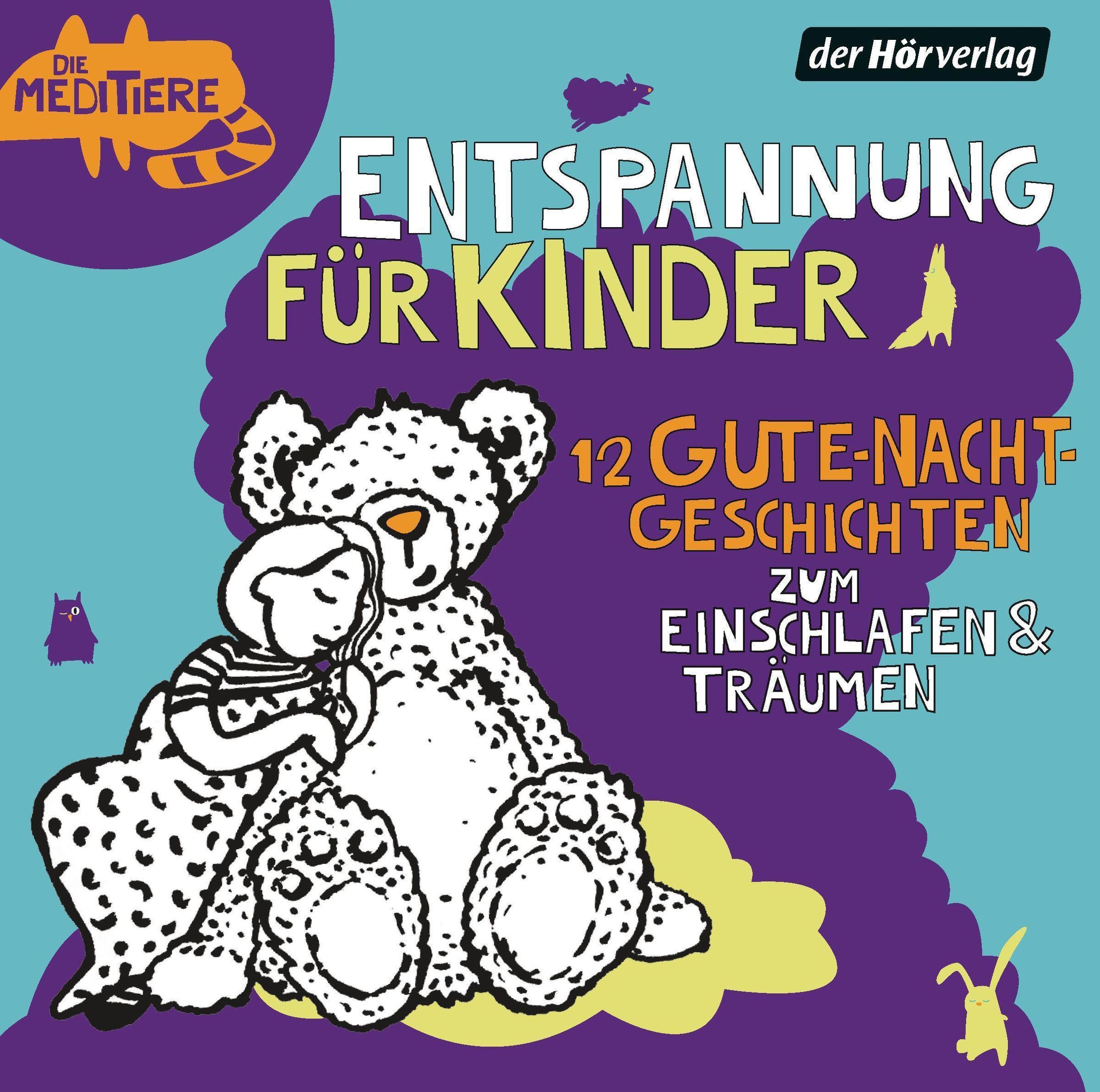 Entspannung für Kinder. 12 Gute-Nacht-Geschichten zum Einschlafen &  Träumen, 1 Audio-CD Hörbuch jetzt bei Weltbild.de bestellen