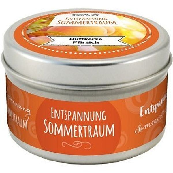 Entspannung Sommertraum Duftkerze Kaffeepause