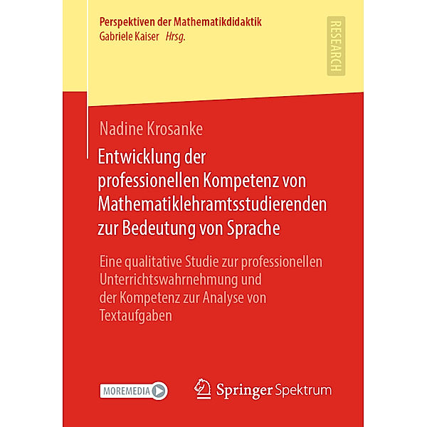 Entwicklung der professionellen Kompetenz von Mathematiklehramtsstudierenden zur Bedeutung von Sprache, Nadine Krosanke