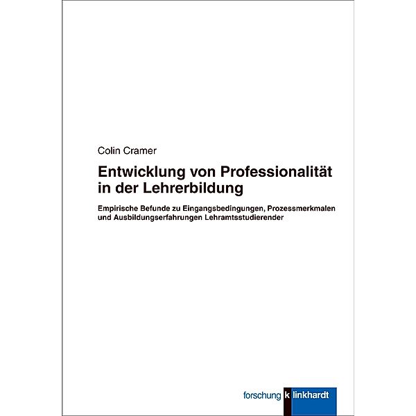 Entwicklung von Professionalität in der Lehrerbildung, Colin Cramer