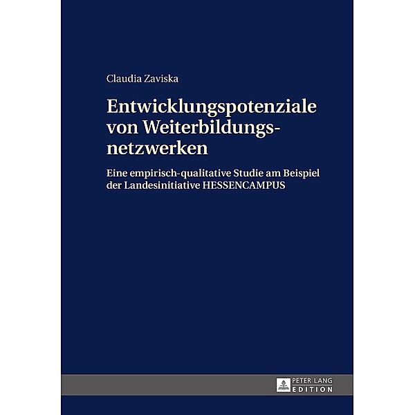 Entwicklungspotenziale von Weiterbildungsnetzwerken, Zaviska Claudia Zaviska