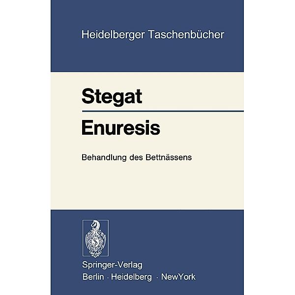 Enuresis / Heidelberger Taschenbücher Bd.124, H. Stegat