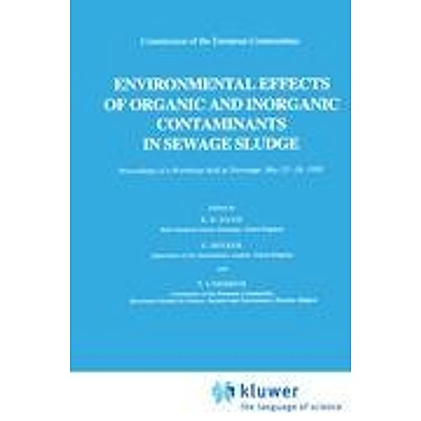 Environmental Effects of Organic and Inorganic Contaminants in Sewage Sludge