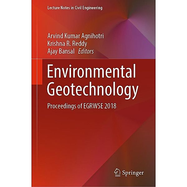 Environmental Geotechnology / Lecture Notes in Civil Engineering Bd.31