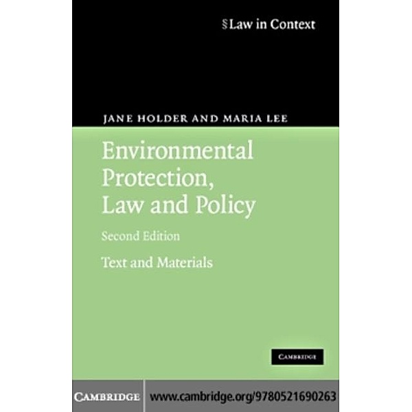 Environmental Protection, Law and Policy, Jane Holder