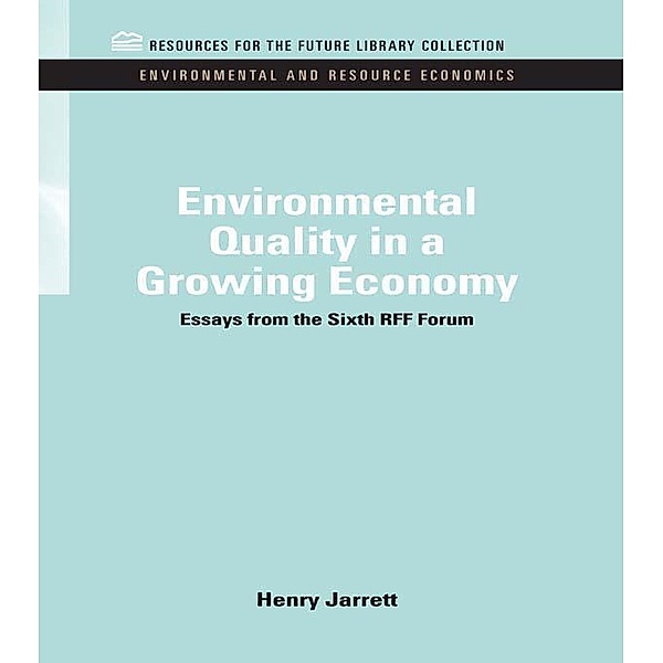 Environmental Quality in a Growing Economy, Henry Jarrett