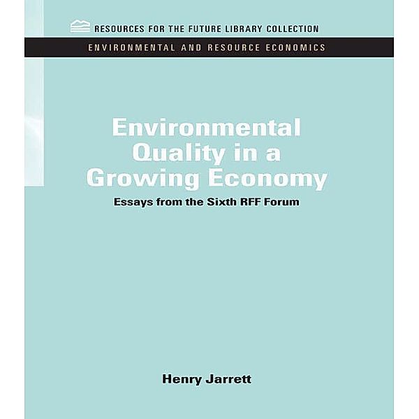 Environmental Quality in a Growing Economy, Henry Jarrett