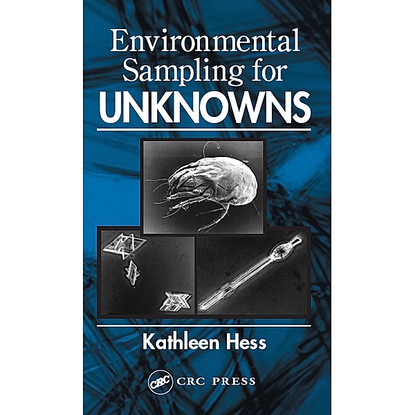 Environmental Sampling for Unknowns, Kathleen Hess-Kosa
