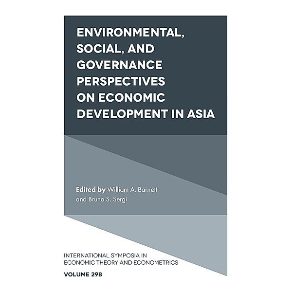 Environmental, Social, and Governance Perspectives on Economic Development in Asia