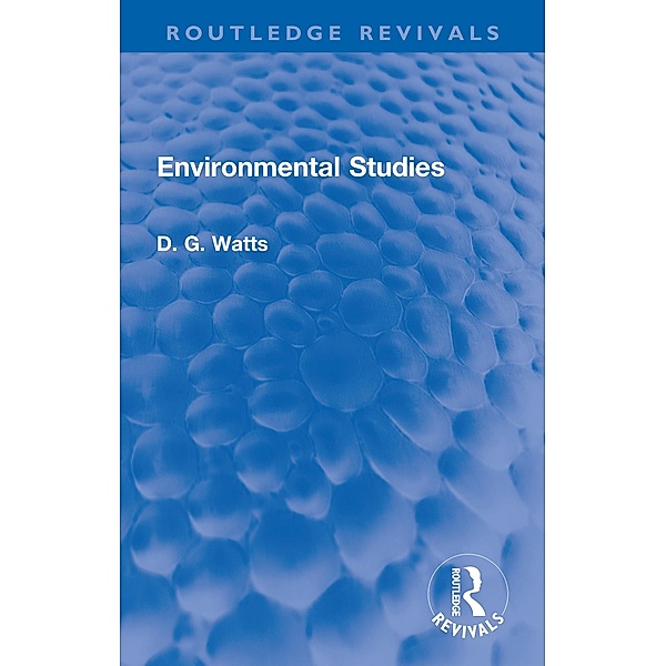 Environmental Studies, D. G. Watts